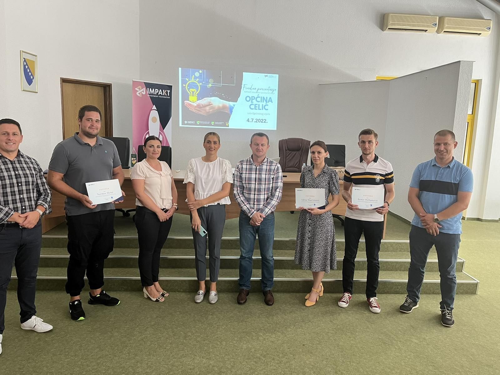 Podržano sedam ideja mladih u Banovićima i Čeliću